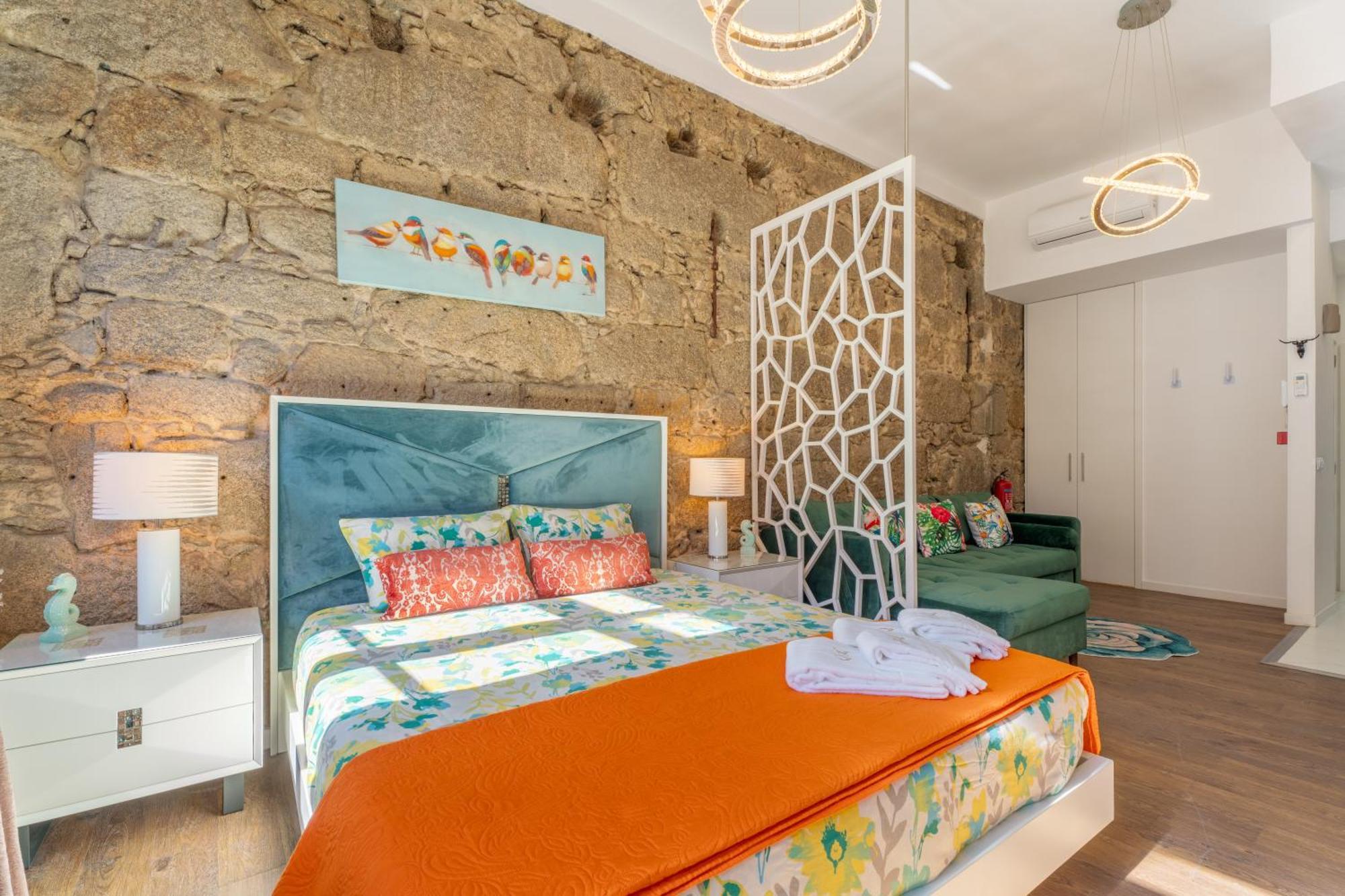 Central Cozy Stay 2 Ac Near Metro OOporto Exteriör bild