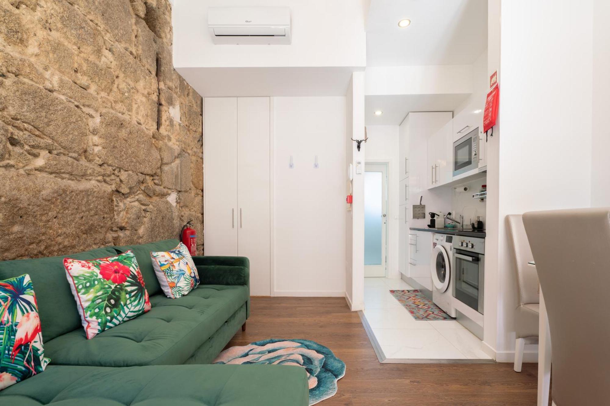 Central Cozy Stay 2 Ac Near Metro OOporto Exteriör bild