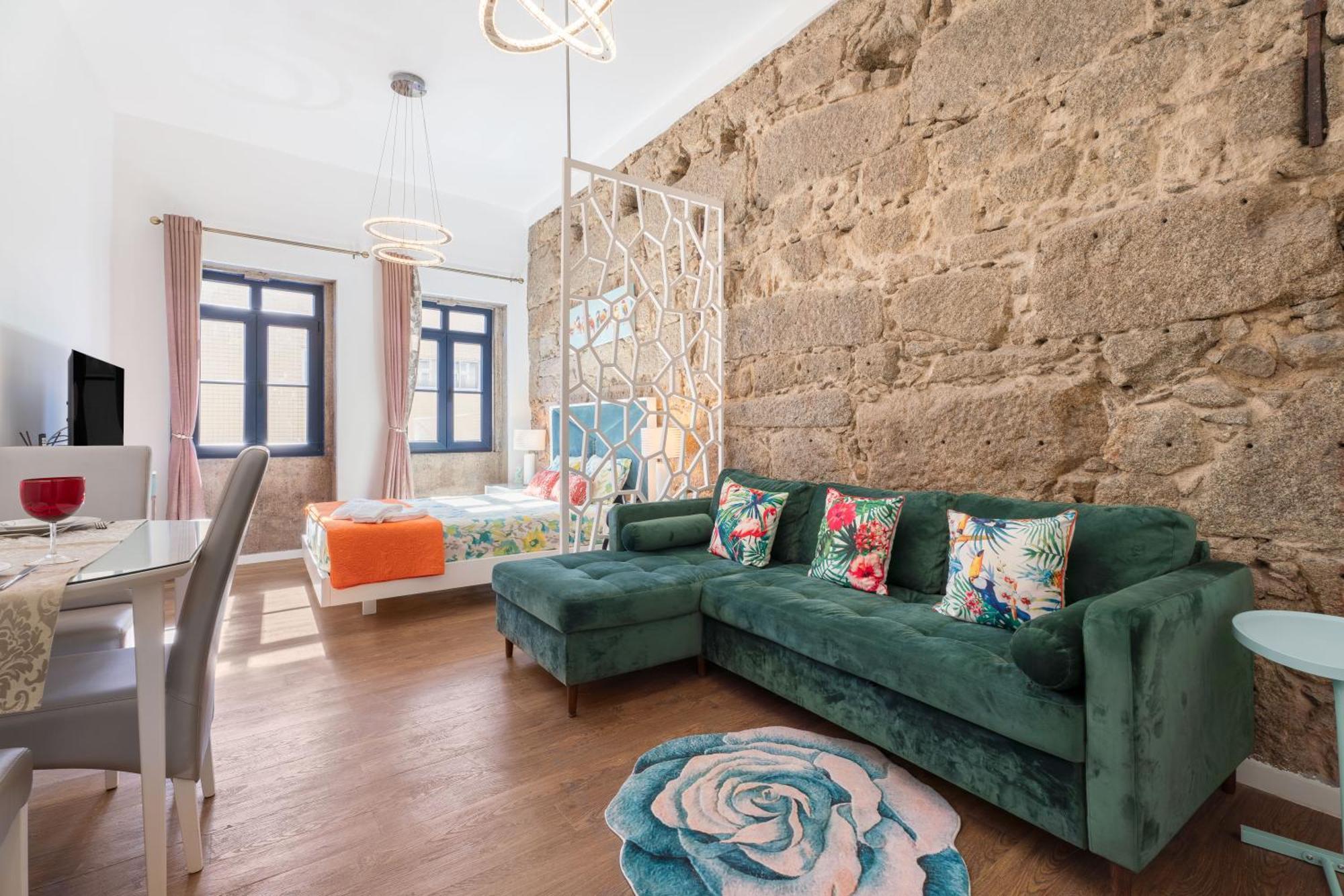Central Cozy Stay 2 Ac Near Metro OOporto Exteriör bild
